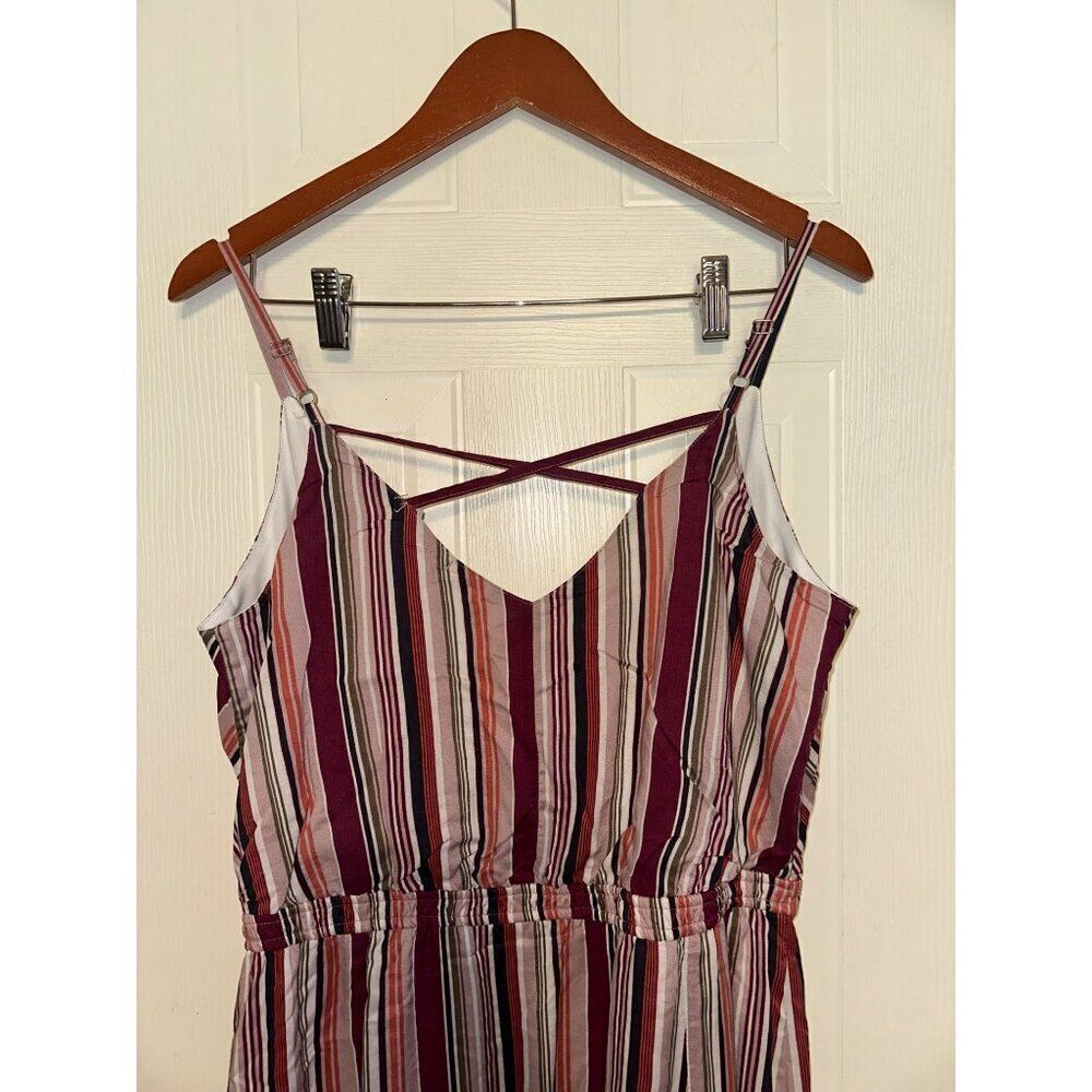 NWT Maurice’s stripe mid-length dress Size Medium‎ - Picture 9 of 15